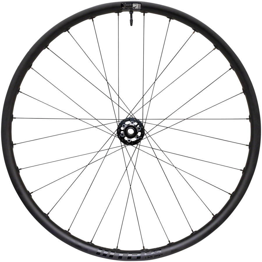 WTB CZR i30 Front Wheel - 29", 15 x 110mm, 6-Bolt, Black, 28H 