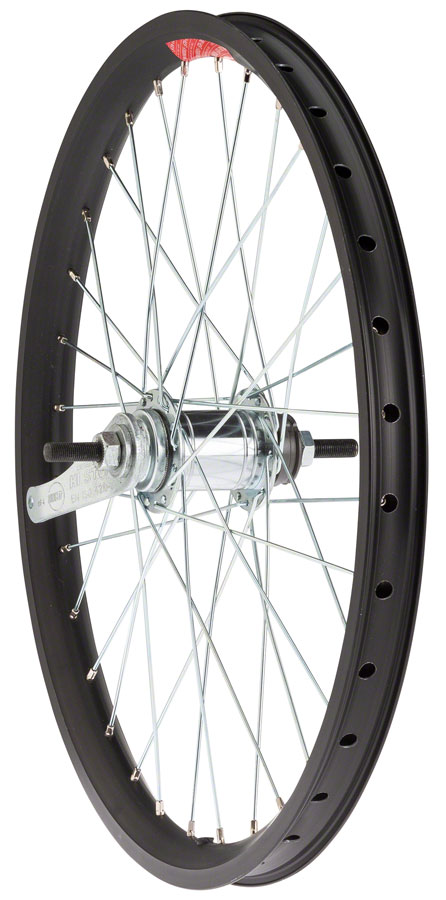 Sta-Tru Double Wall Rear Wheel - 20", Bolt-On, 3/8 x 110mm Coaster Brake, Black