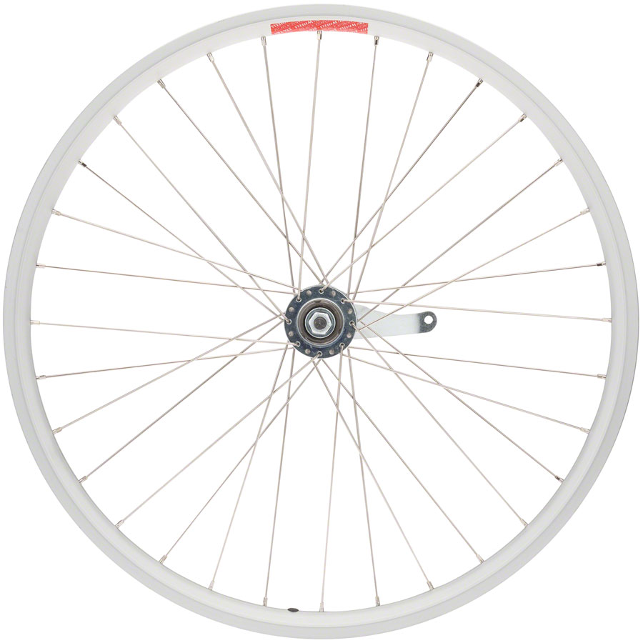 Sta-Tru Double Wall Rear Wheel - 24", Bolt-On, 3/8 x 110mm, Coaster Brake, Silver






