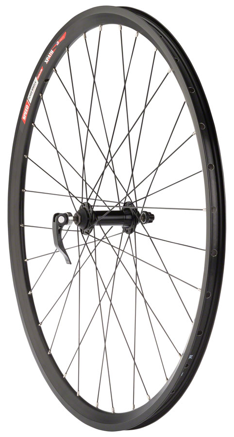 Sta-Tru Double Wall Front Wheel - 27.5", QR x 100mm, Rim Brake, Black, Clincher