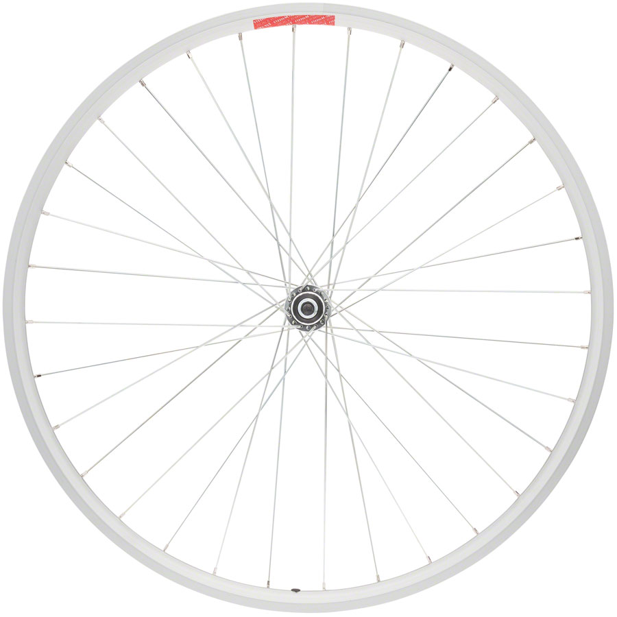 Sta-Tru Double Wall Front Wheel - 20", Bolt-On, 3/8 x 100mm, Silver