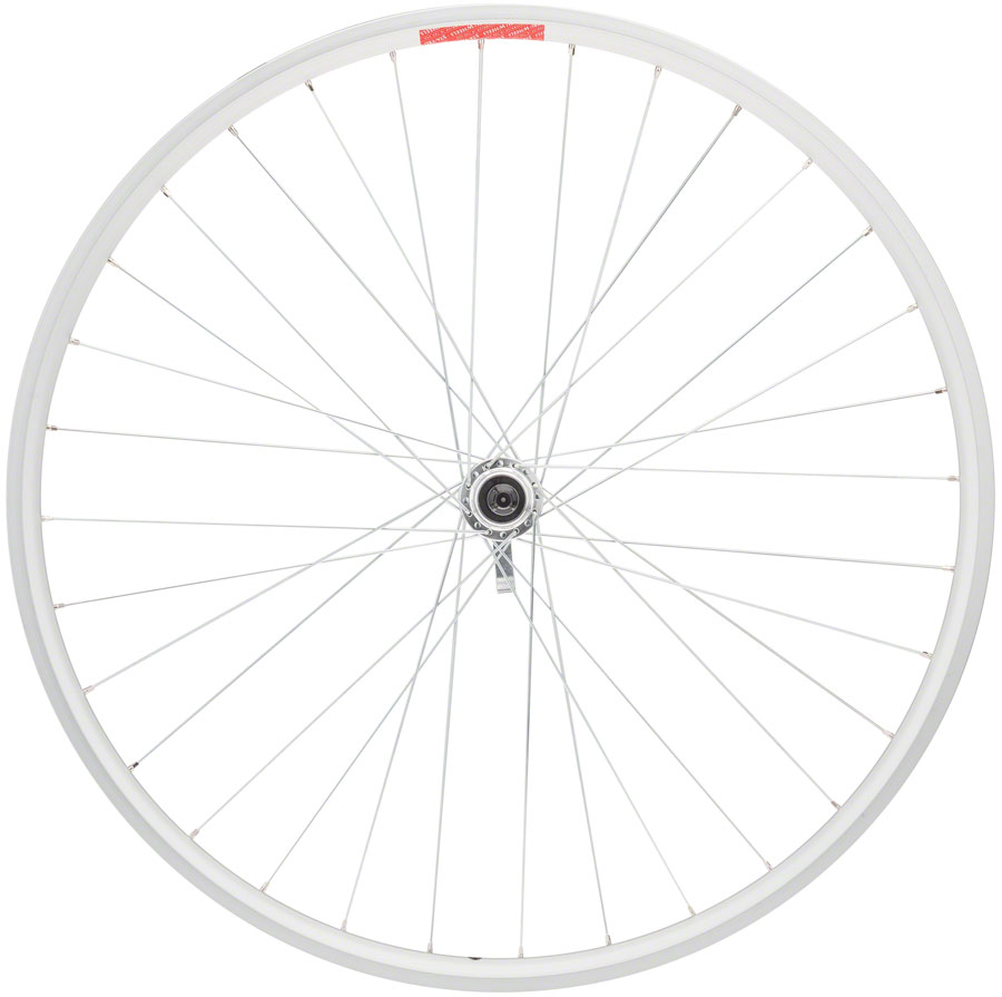 Sta-Tru Double Wall Rear Wheel - 27", QR, 10 x 126mm, Freewheel, Silver