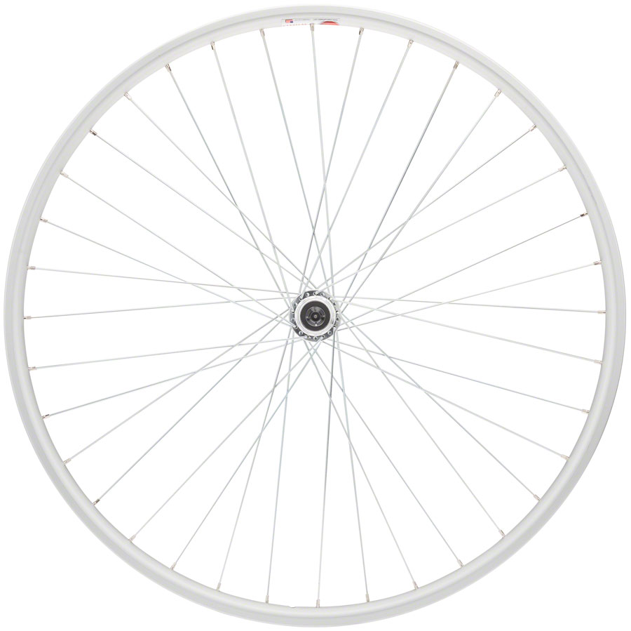 Sta-Tru Double Wall Rear Wheel - 700c, QR, 10 x 130mm, Freewheel, Silver