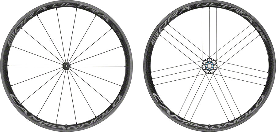 Campagnolo Bora Ultra 35 Wheelset - 700, QR x 100/130mm, Dark Label, Clincher