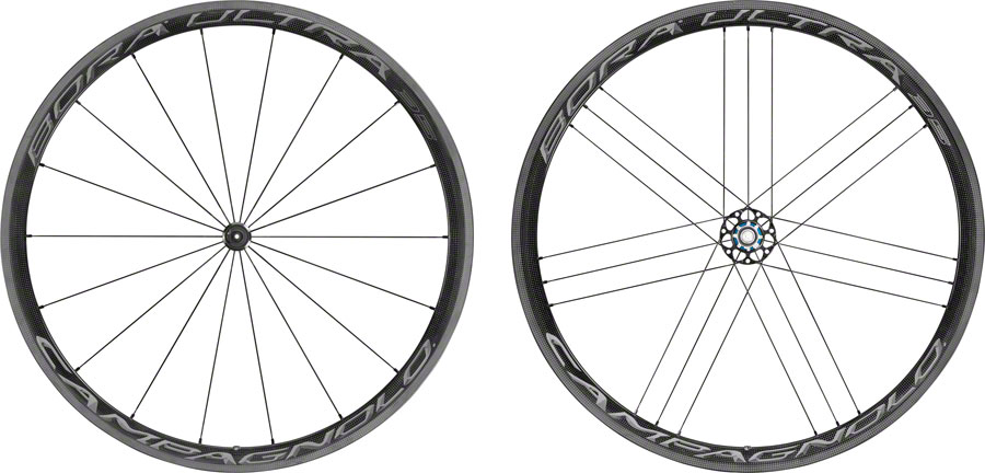 Campagnolo Bora Ultra 35 Wheelset - 700, QR x 100/130mm, Dark Label, Clincher