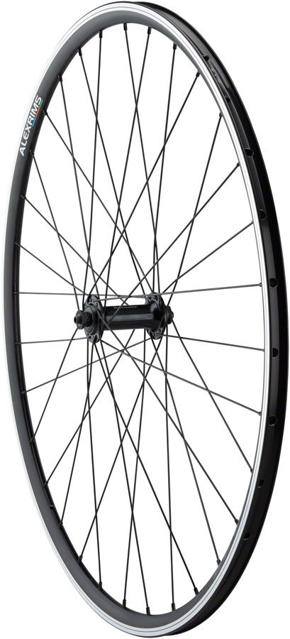 Quality Wheels Tiagra/DA22 Front Wheel - 700, QR x 100mm, Rim Brake, Black, Clincher, 32H