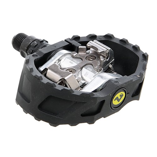 Shimano PD-M424 clipless/caged pedals, blk/sil pr