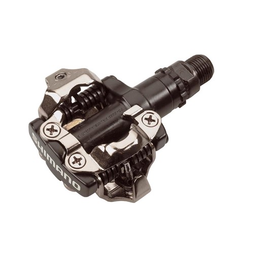 Shimano PD-M520 clipless pedals, blk/sil pr