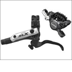 Shimano SLX M675 Rear Pre-Bled Brake Kit Metal Pad 1420mm Hose - Takeoff