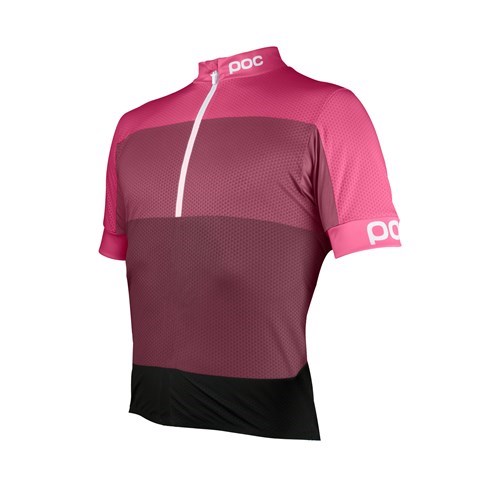 POC Fondo WO Half Zip Jersey, XS, Pink