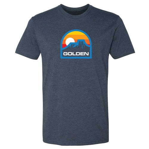 Yo! Colorado Golden Mesa Retro CO T-Shirt SM