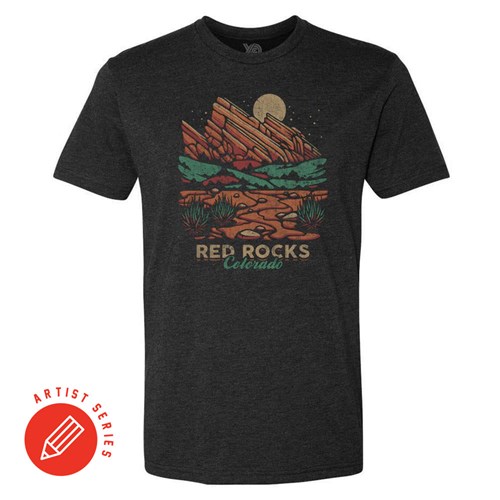 Yo! Colorado Red Rocks Colorado T-Shirt XL