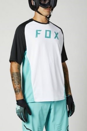 FOX DEFEND SS JERSEY [TEAL] L