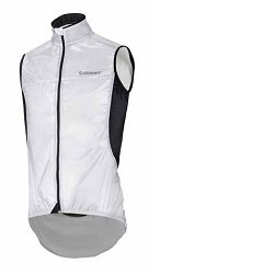 Giant Super Light Wind Vest Medium White/Black