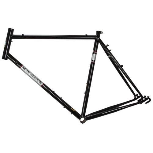 Blemished Frame Set Sale! - New Albion Cycles Privateer frame and fork, 56cm - black