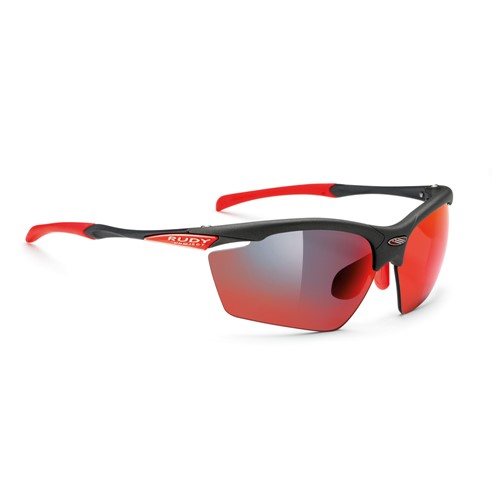 Rudy Project Sport Eyewear - Agon - Graphite & Racing Red, Multi-laser