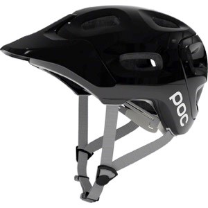 POC Trabec Helmet: Uranium Black, X-Large/XX-Large