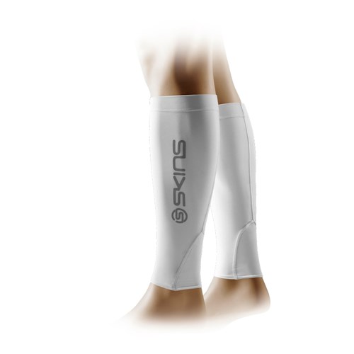 Skins A400 Unisex calf tights MX White XS