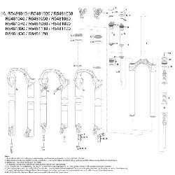 Rock Shox Two-Step Totem 2010 Air Piston Assembly - Blue