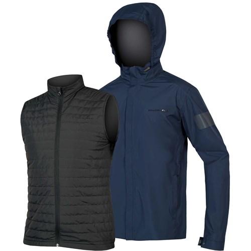 .Urban 3 in 1 Waterproof Jacket: Navy - XL *****